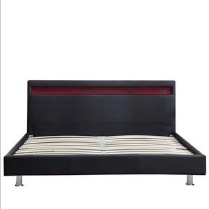 Brand new queen bed frame with led lights